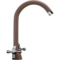 Смеситель для кухни Ulgran Classic U-012-307 Терракот — фото 1, Смесители