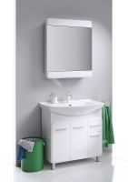 Товар: Тумба под раковину Aqwella Корсика 85 Т8м KOR0108 Белая - фото 2 Тумба под раковину Aqwella Корсика 85 Т8м KOR0108 Белая — фото 2, Мебель для ванной