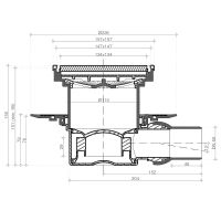 Товар: Душевой трап Pestan Confluo Standard 13000156 с решеткой Белый Золото глянец - фото 3 Душевой трап Pestan Confluo Standard 13000156 с решеткой Белый Золото глянец — фото 3, Трапы для душа