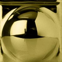 Керамическая вставка Petracers Capitonne Tassello Bombato Oro C TB 03 2х2 см — фото 1, Керамическая плитка