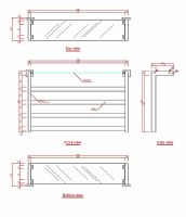 Товар: Электрический полотенцесушитель Black&White Universe N-333W 58х35 333WN с полкой Белый матовый - фото 7 Электрический полотенцесушитель Black&White Universe N-333W 58х35 333WN с полкой Белый матовый — фото 7, Электрические полотенцесушители