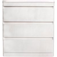 Тумба под раковину Style Line Атлантика Люкс Plus 80 СС-00002278 Бетон крем — фото 1, Мебель для ванной