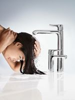 Товар: Смеситель для раковины Hansgrohe Metris 31082000 Хром - фото 5 Смеситель для раковины Hansgrohe Metris 31082000 Хром — фото 5, Смесители