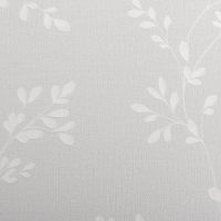 Обои Andrea Rossi Spectrum Pro 54382-3 Винил на флизелине (1,06*10) Белый/Серый, Листья — фото 1, Обои для стен