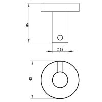 Товар: Крючок Whitecross Ergo nickel brushed ER2210NIB Брашированный никель - фото 2 Крючок Whitecross Ergo nickel brushed ER2210NIB Брашированный никель — фото 2, Крючки для полотенец