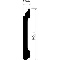 Товар: Плинтус HIWOOD B100C 2000x100x13 мм - фото 2 Плинтус HIWOOD B100C 2000x100x13 мм — фото 2, Плинтуса напольные