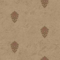 Обои Roberto Borzagi Queen I 90105-6 Винил на флизелине (1,06*10,05) Бронзовый, Классическая лилия — фото 1, Обои для стен