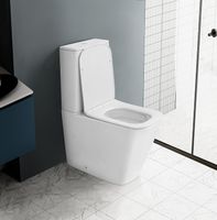 Унитаз компакт Abber Rechteck AC1210TMW Белый матовый с бачком и сиденьем Микролифт — фото 8, Напольные унитазы