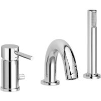 Товар: Смеситель на борт ванны Paffoni Light LIG047CR Хром глянцевый - фото 1 Смеситель на борт ванны Paffoni Light LIG047CR Хром глянцевый — фото 1, Смесители на борт ванны