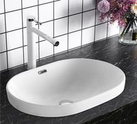 Раковина Ceruttispa 60 CR018 9861 Белая — фото 3, Раковины встраиваемые сверху