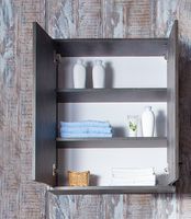 Подвесной шкаф Бриклаер Чили 62 4627125415258 Цемент — фото 4, Мебель для ванной