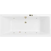 Акриловая ванна Excellent Pryzmat 160x75 WAEX.PRY16.SOFT.BR с гидромассажем — фото 1, Ванны