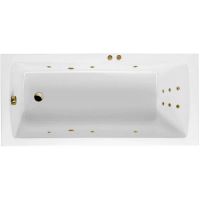 Акриловая ванна Excellent Aquaria 170x75 WAEX.AQU17.LINE.BR с гидромассажем — фото 1, Ванны