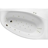 Акриловая ванна Excellent Kameleon 170x110 R WAEX.KMP17.ULTRA.BR с гидромассажем — фото 1, Ванны