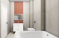 Керамогранит Italon Eternum Glass Coral Lux 610015000673 80х160 см — фото 6, Керамогранит