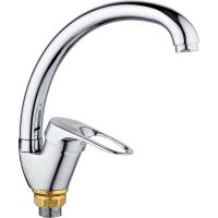 Смеситель для кухни Ростовская Мануфактура Сантехники SL55-011F Хром — фото 1, Смесители