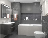 Керамическая плитка Kerama Marazzi Гренель серый тёмный обрезной SG932900R напольная 30х30 см — фото 3, Керамическая плитка