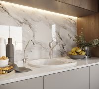 Товар: Кухонная мойка Domaci Бьелла DMC-18K DMC-18K-331 Белая - фото 3 Кухонная мойка Domaci Бьелла DMC-18K DMC-18K-331 Белая — фото 3, Кухонные мойки