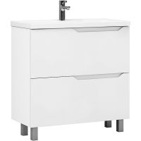 Тумба под раковину Vigo Neo 80 tn.NEO.9696.80.2Y Белая — фото 1, Тумбы под раковину