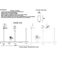 Товар: Потолочный светильник Crystal Lux Tristan SP5 L1200 Black Белый Черный - фото 4 Потолочный светильник Crystal Lux Tristan SP5 L1200 Black Белый Черный — фото 4, Светильники