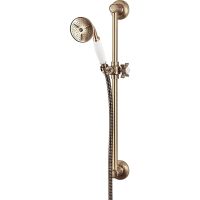 Душевой гарнитур Cezares Lord-SD-02-Bi Бронза — фото 1, Душевые гарнитуры