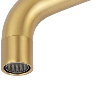 Смеситель для раковины Kaiser Vita 43211-3 Шлифованное золото — фото 2, Смесители