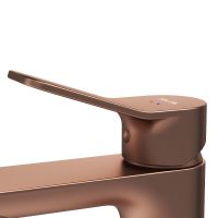 Смеситель для раковины AM.PM X-Joy F85A02144 Розовое золото — фото 9, Смесители для раковины