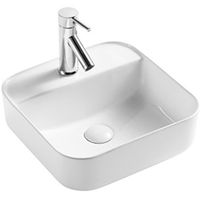 Раковина WeltWasser Elbach 2230 39 10000003822 Белый глянец — фото 1, Раковины накладные