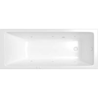 Акриловая ванна Whitecross Wave 150x70 0101.150070.100.SOFT.WH с гидромассажем — фото 1, Ванны