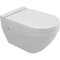 Товар: Унитаз Bocchi Taormina Arch 1012-001-0129 подвесной Белый глянцевый без сиденья - фото 2 Унитаз Bocchi Taormina Arch 1012-001-0129 подвесной Белый глянцевый без сиденья — фото 2, Унитазы