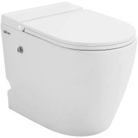 Унитаз Abber Bequem AC1115P приставной с сиденьем Микролифт — фото 1, Умные унитазы