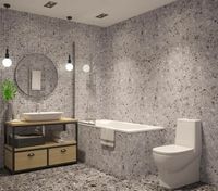 Керамогранит Kerranova Terrazzo Beige K-332/MR 60х60 см — фото 2, Керамогранит