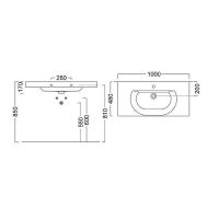 Товар: Раковина Kerama Marazzi Buongiorno 100 BG.wb.100 Белая глянцевая - фото 6 Раковина Kerama Marazzi Buongiorno 100 BG.wb.100 Белая глянцевая — фото 6, Раковины подвесные