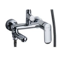 Душевая система Bravat Opal C F6125183CP-A1-RUS Хром — фото 5, Душевые стойки