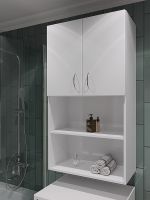 Товар: Подвесной шкаф Orange Смайл 60 SM-60SR3 Белый - фото 3 Подвесной шкаф Orange Смайл 60 SM-60SR3 Белый — фото 3, Мебель для ванной