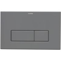 Клавиша смыва Boheme 669-GM Оружейная сталь — фото 1, Комплектующие для душевого оборудования