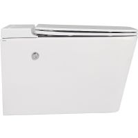 Товар: Унитаз Abber Rechteck AC1202P подвесной с сиденьем Микролифт - фото 2 Унитаз Abber Rechteck AC1202P подвесной с сиденьем Микролифт — фото 2, Унитазы