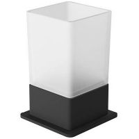 Стакан для зубных щеток Excellent Riko DOEX.1614BL Черный — фото 1, Мыльницы