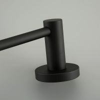 Товар: Полотенцедержатель Frap F302 F30201 Черный матовый - фото 3 Полотенцедержатель Frap F302 F30201 Черный матовый — фото 3, Полотенцедержатели