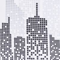 Штора для ванны WasserKRAFT Leine 180х200 SC-38101 Белая — фото 4, Аксессуары для туалета