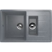 Кухонная мойка Ulgran Classic U-205-342 Графит — фото 1, Кухонные мойки