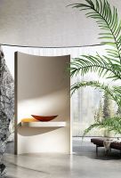 Раковина-чаша Abber Kristall 60 AT2808Opal Коричневая — фото 4, Раковины накладные