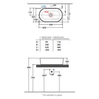 Раковина-чаша Globo Forty3 60 FO061.BI Белая — фото 3, Раковины