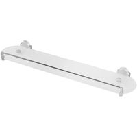 Стеклянная полка Veragio Stanford VR.STD-7711.CR Хром — фото 1, Полки для ванной и душа