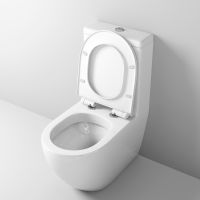 Товар: Унитаз моноблок Grossman Style GR-4496S с бачком и сиденьем Микролифт - фото 6 Унитаз моноблок Grossman Style GR-4496S с бачком и сиденьем Микролифт — фото 6, Унитазы
