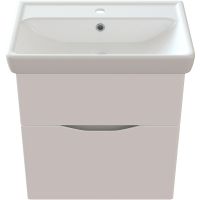 Тумба с раковиной Orange Topline-Marseille 60 TPMS60+RA подвесная Белый глянец — фото 2, Тумбы с раковиной