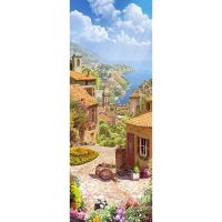 Фотообои Divino T-241 Фактура живопись Винил на флизелине (1*2,7) Разноцветный, Пейзаж — фото 2, Обои для стен