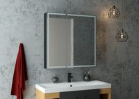 Товар: Зеркальный шкаф Континент Mirror Box black Led 80 МВК052 с подсветкой Черный - фото 10 Зеркальный шкаф Континент Mirror Box black Led 80 МВК052 с подсветкой Черный — фото 10, Зеркальные шкафы в ванную