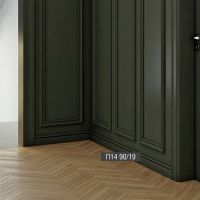 Плинтус Bello Deco XPS П 14 00-00104248 2000x90x19 мм — фото 2, Плинтуса напольные