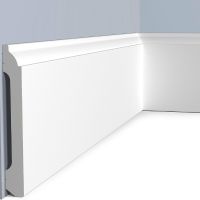 Плинтус HIWOOD B100C 2000x100x13 мм — фото 1, Плинтуса напольные